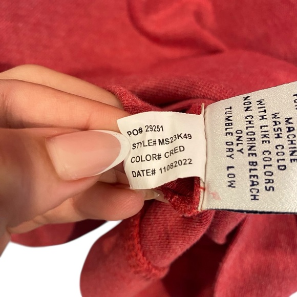 Peter Millar Crown Comfort Quarter Zip Pullover In Cape Red Size Medium MS23K49 - Picture 8 of 10